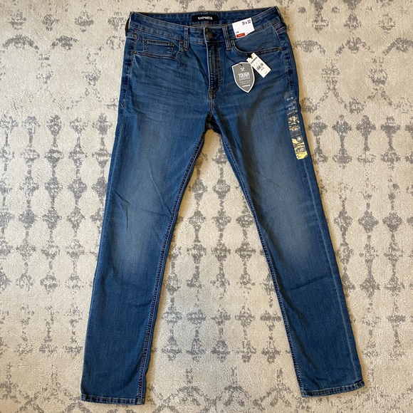 Men’s Express Stretch+ Slim Jeans - Picture 3 of 4